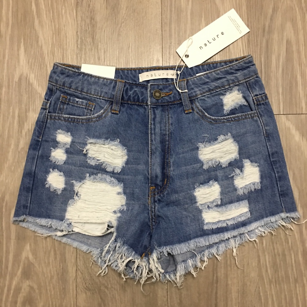 Nature Los Angeles Jean Shorts